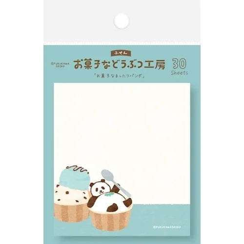 Furukawa Shiko Sticky Notes – Relaxing Panda