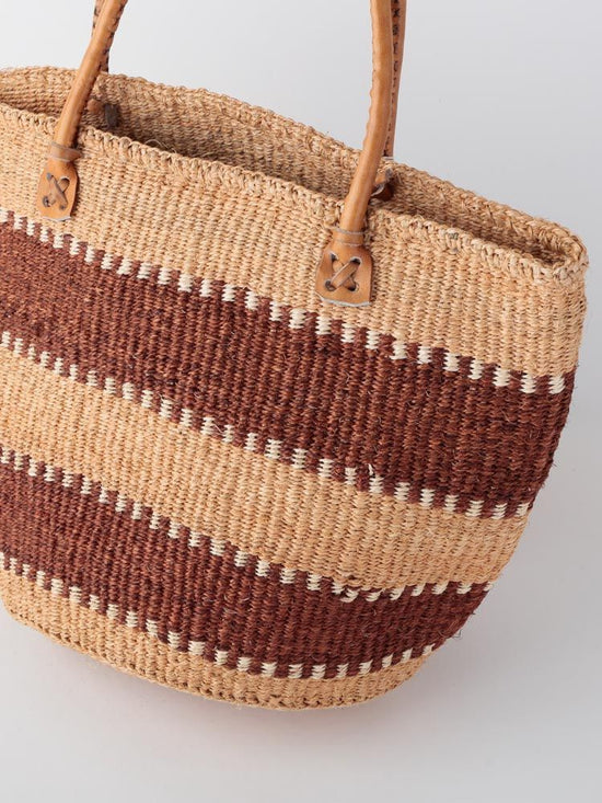 Border sisal bag M (assorted) KENB-005