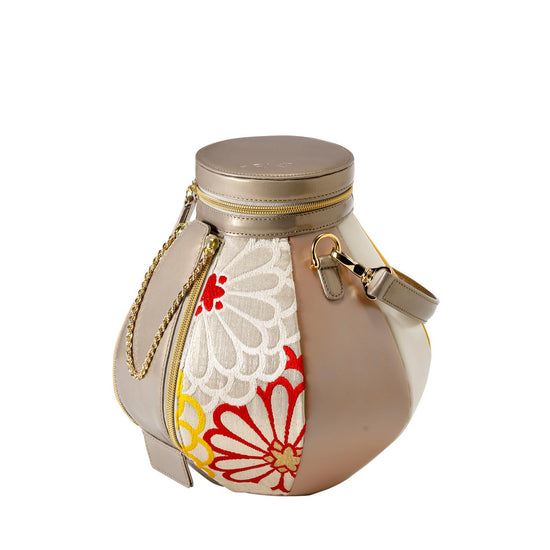 HOZUKI LANTERN mini:Kiku gold pink