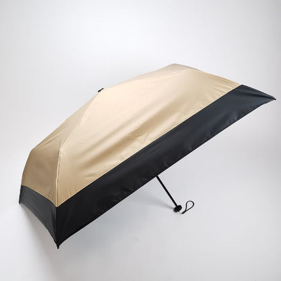 Flying Carbon Umbrella Solid Color Extremely Light Folding Umbrella for Sun and Rain Black Coated Back