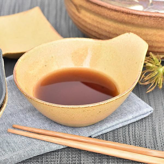 Tea Tonsui Brown Japanese Tableware Tonsui Made in Japan Minoyaki, Stylish, Modern