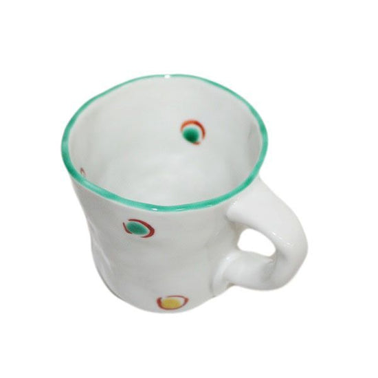[Eisyou] Mug with hand-decorated polka-dot pattern