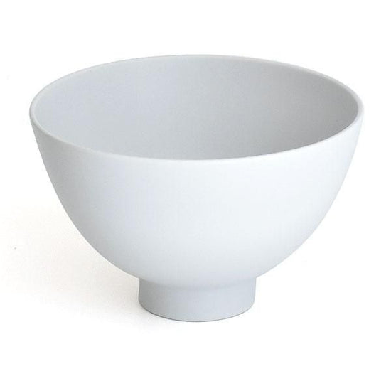 Cuisine Stone Mat Bowl L White Type Western Tableware Round Bowl Tea Bowl Made in Japan Minoyaki, Fashionable, Modern