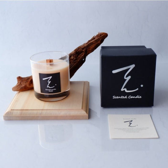 Ten.candle Aroma Candle Hinoki Hinoki Woodwick Soy Wax 160g