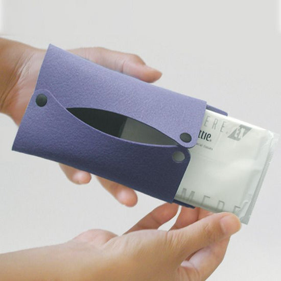 Pocket tissue case [blue