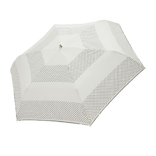 Dot Stripe Pattern Folding Umbrella for Rain or Shine