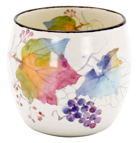 Flower grape round cup