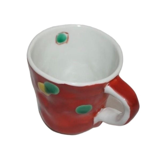 [Eisyou] Mug with hand-rolled polka-dot design