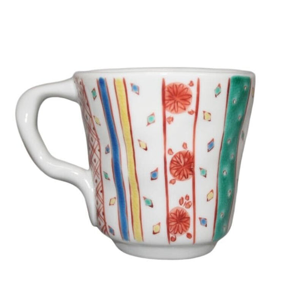 [Eisyou] Mug Cup with hand-decorated small pattern