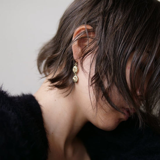 nuance beads pierce/earring