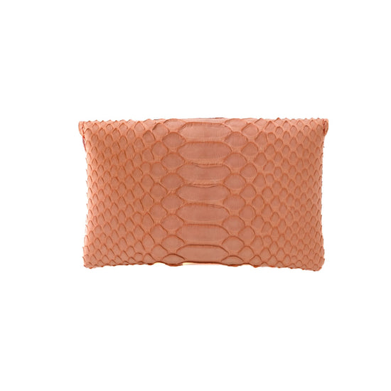 Flap wallet fleur medium colored python