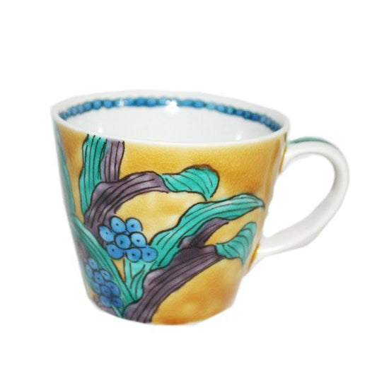 [Eisyou] Mug with fountain blue pattern
