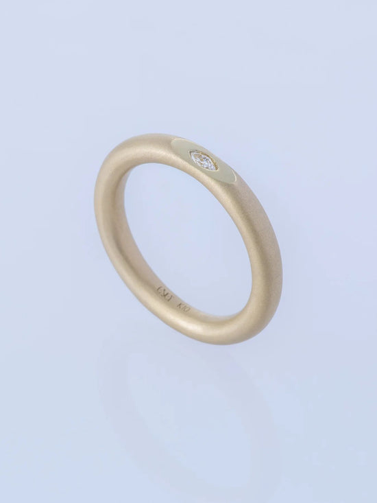 SURFACE MARQUISE DIAMOND MATTE RING