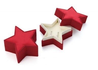 Star Star Shaped Jewelry Gift Box for Pierced earrings, rings and pendants, 6 pieces AR-GB-040