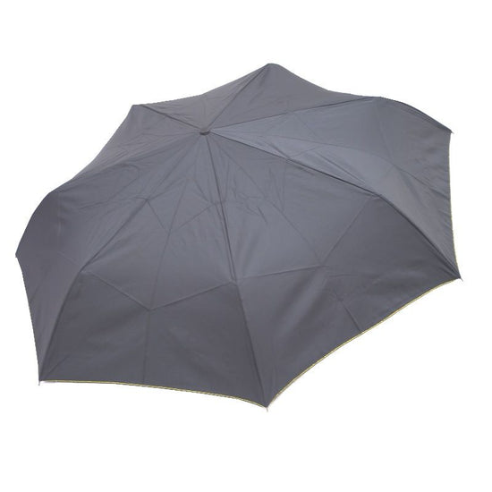 Automatic Open / Close Folding Umbrella for Men 3D Uneven Stripe Rain or Shine