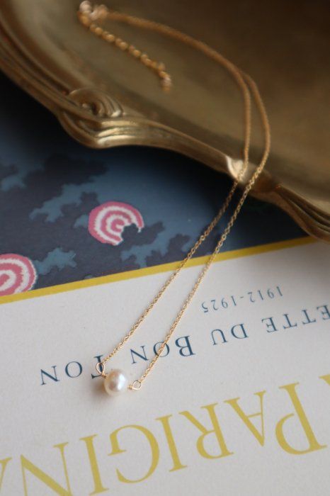 Fresh water pearl necklace potato