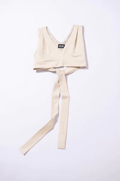 V-Neck Chino Vest (IVORY)