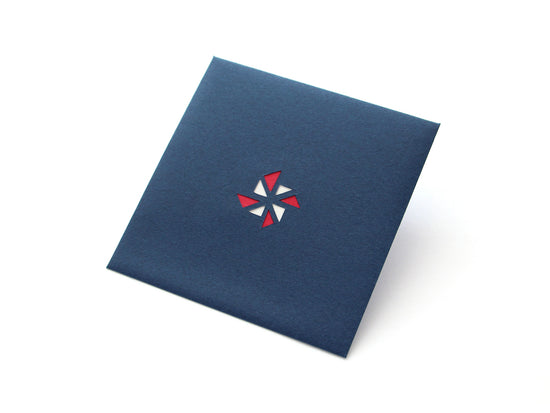 Paper Cutout Mini Envelope "Windmill"
