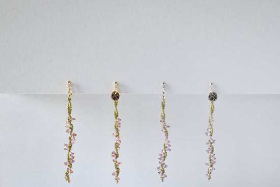 SCREW FLOWER-earrings