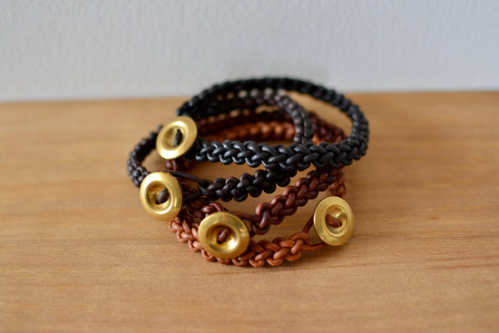 Chain Stitch Bracelet