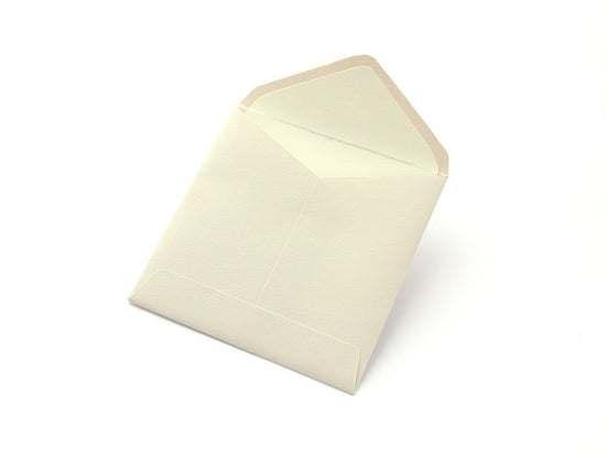 Paper Cutout Mini Envelope "White Dahlia"