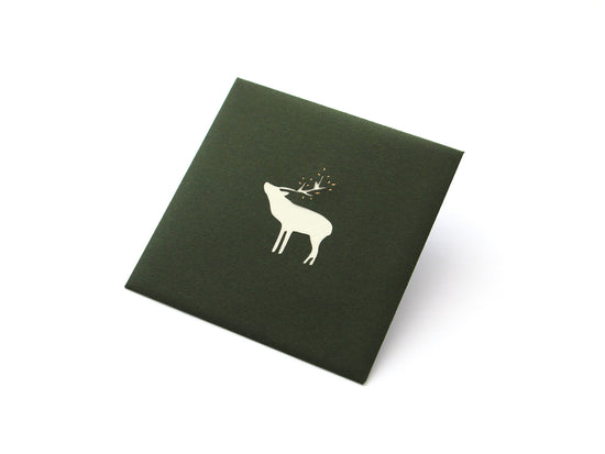 Paper Cutout Mini Envelope "Deer"