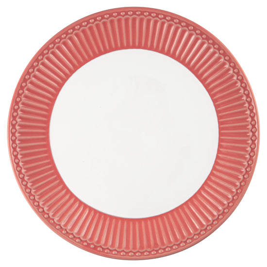Green Gate Lunch Plate Coral