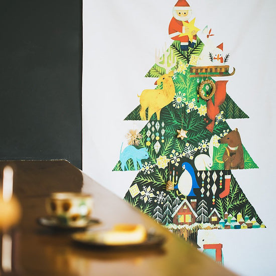 Christmas Tree Tapestry D