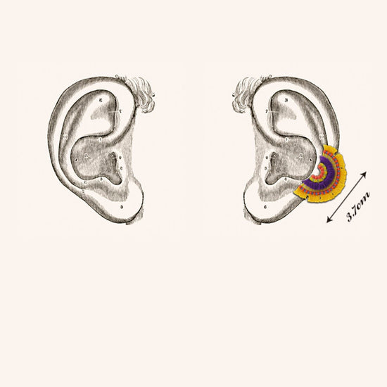 ARRO BLOOM EARRINGS EAR-CLIP YELLOW
