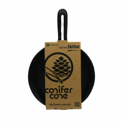 Conifer Cone Cast Iron Skillet