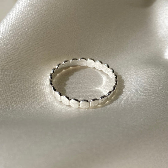 Silver Ring Drops Ring