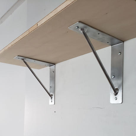 Aluminum shelf support hardware A / M size