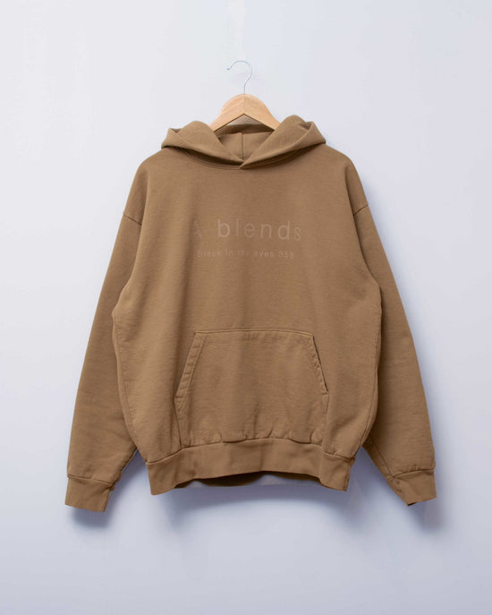 A blends reflector print hoodie