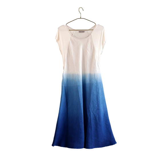 Ryukyu indiogo-dyed Raglan Dress