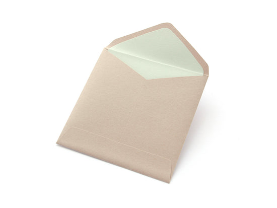 Paper Cutout Mini Envelope "Pink Peony"