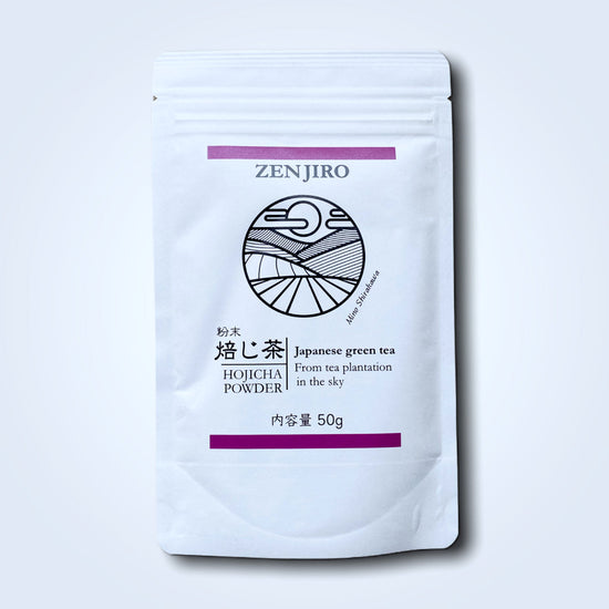Powdered roasted tea Mino Shirakawa 50g