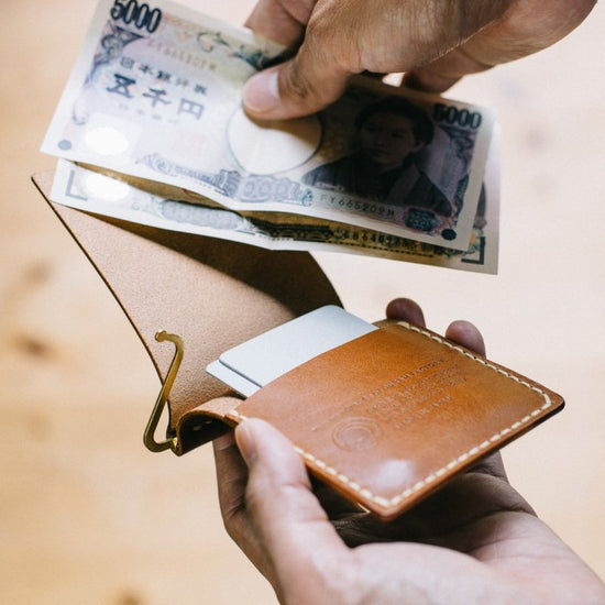 DURAM Money clip with card pocket