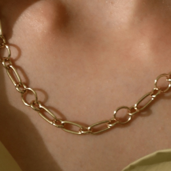 mixed chain necklace