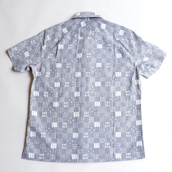 Ryukyu Pattern Kariyushi Shirt KASURI ICHIMATSU