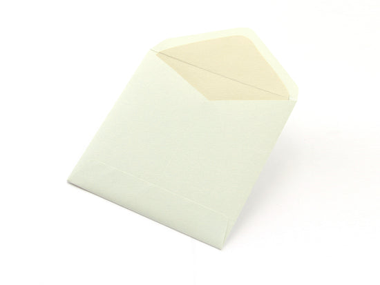 Paper Cutout Mini Envelope "White Rose"