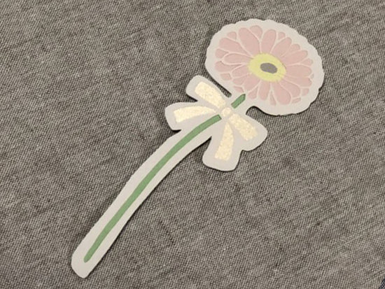 Lightly Fragrant Single-Flower Paper Cutout Incense "Gerbera"