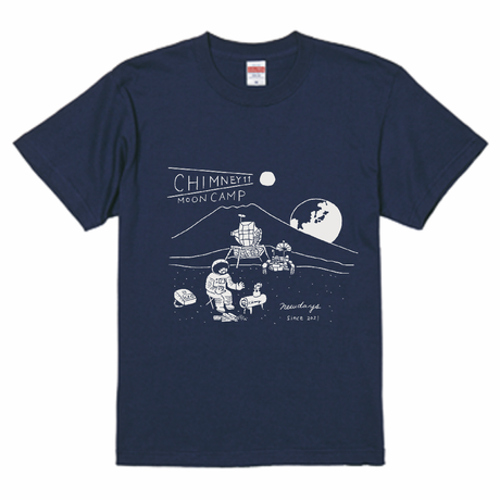 Chimney T-Shirt MOOM CAMP Indigo