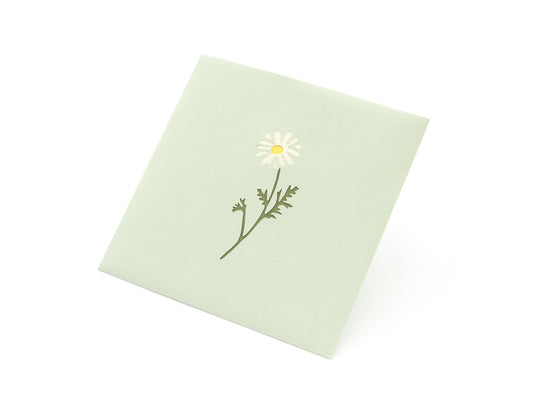 Paper Cutout Mini Envelope "Daisy"